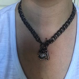 Rose gold chain necklace